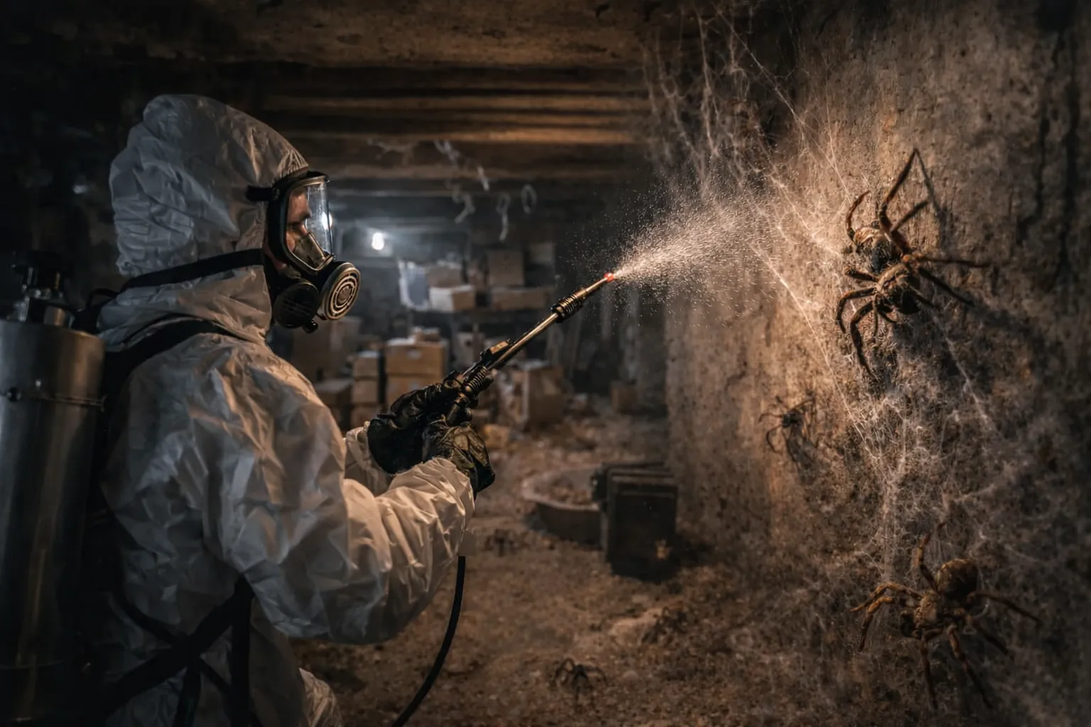 Профилактика появления пауков